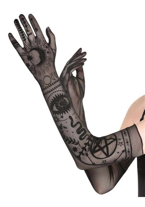 Enchanting Witch Gloves: Mysterious and Stylish